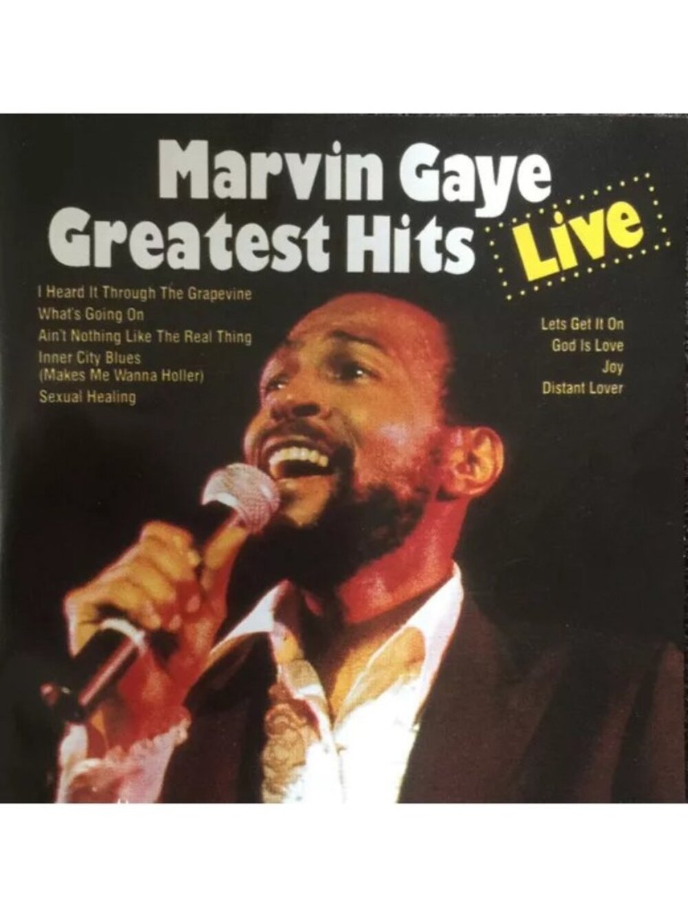 Greatest Hits Live by Marvin Gaye (CD, Feb-1996, Intercontinental Records)
